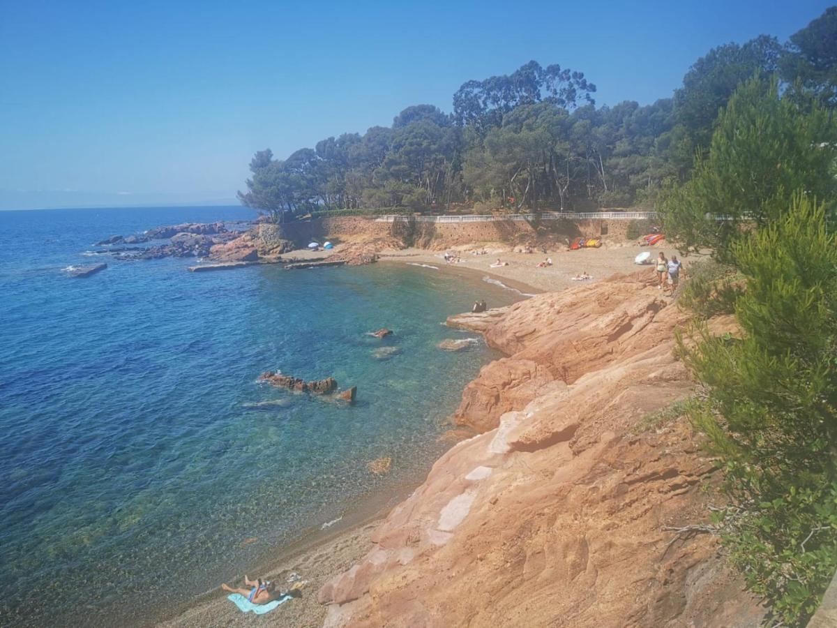 Mobil Home Neuf Camping L Ile Dor Plage St Raphael Avec Piscine Saint-Raphaël エクステリア 写真